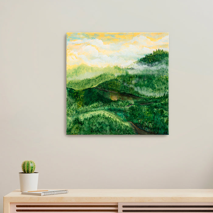 SOLD Mountain Mist | Original Art on Canvas