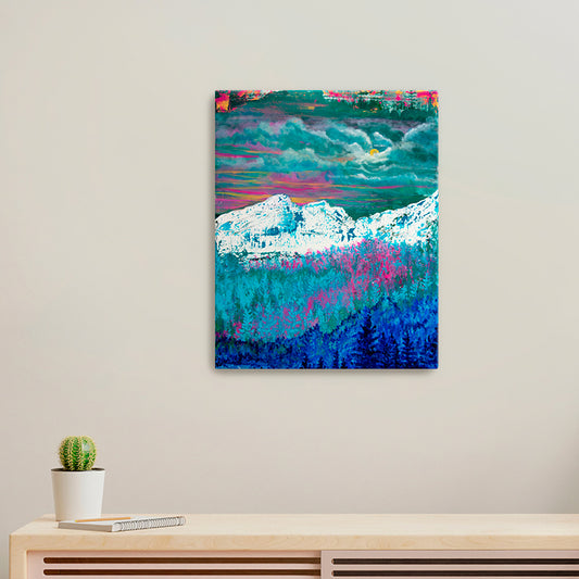 Winter Twilight  | Original Art on Canvas